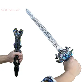 הילד חרב צעצוע פלסטיק, סכין, נשק דרקון כחול חרב Shangfang חרב ביצועים אביזרים ילד נשק חרב מודל