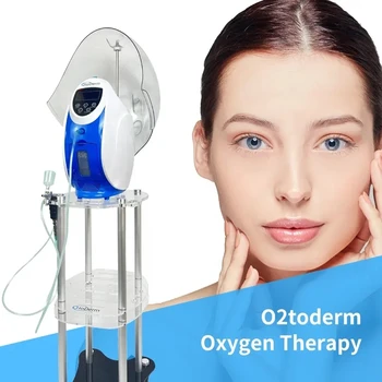 O2toderm טיפול בחמצן מכונת אקדח ריסוס על הלבנת פנים הסרת קמטים המכשיר
