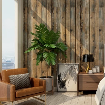 חדר שינה סלון מקרר רהיטים עיצוב PVC, טפטים, חיפוי קיר עץ מלא טפט קיר בעיצוב