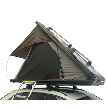 4X4 4WD חיצוני קמפינג מתקפל אלומיניום גג האוהל המכונית קליפה קשה גג האוהל.