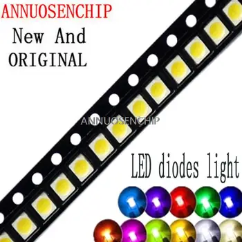 100PCS חדש ומקורי 1210 3528 SMD RGB ורוד סגול לבן אדום ירוק צהוב כחול 3.5*2.8*1.9 מ 