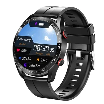 HW20 שעון חכם Bluetooth שיחה SmartWatch א+ppg עסקים נירוסטה רצועה עמיד למים שעונים רשמית חנות משלוח חינם